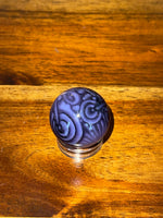 33 - Purple Crop Circle Marble
