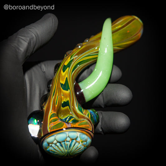 Fumed Spoon Pipe