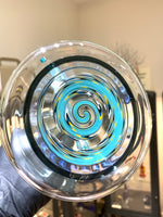 Teal and Black Accent Tube