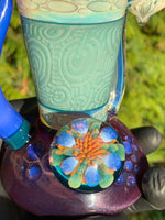 Green Crop Circle Hourglass