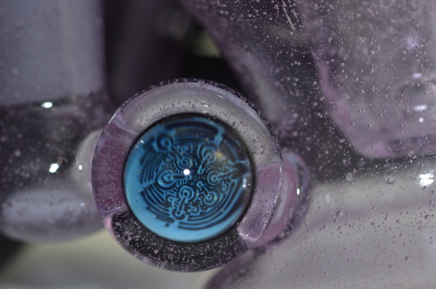Violet Colour Drop Recycler