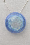 Light Cobalt and Silver Fume Pendant