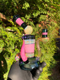 Pink Crop Circle Hourglass