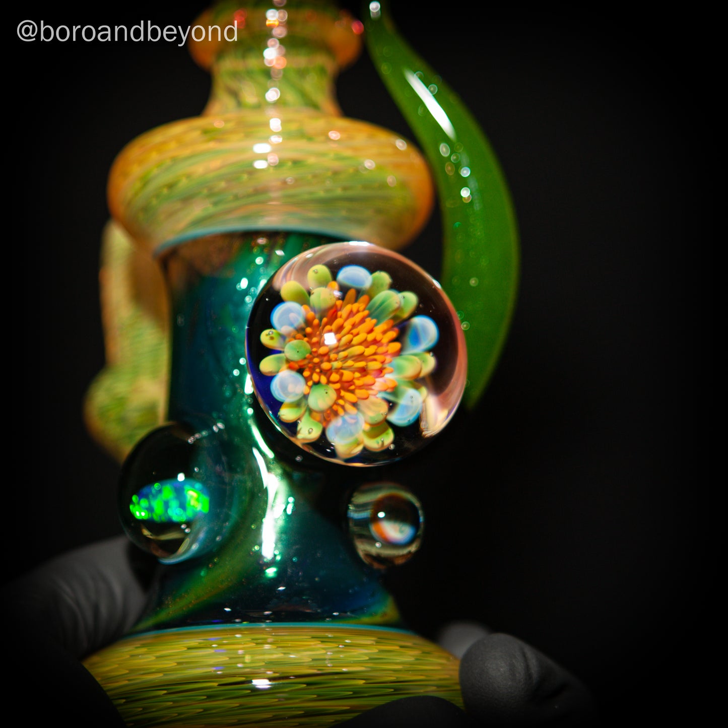 Green Horn Fume Banger Hanger
