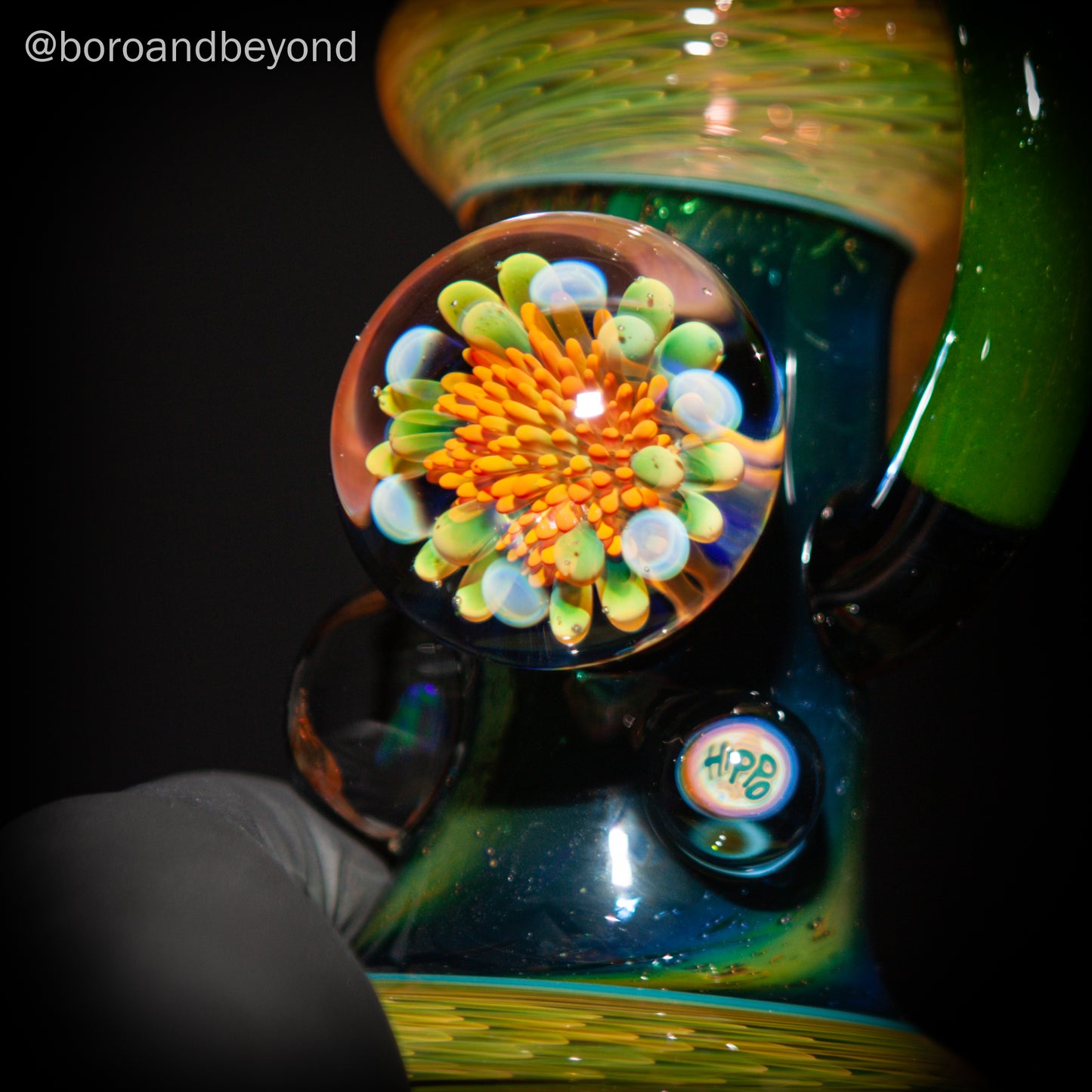 Green Horn Fume Banger Hanger