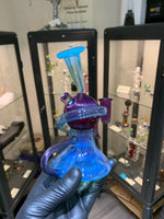 Teal/Satin Purple Recycler