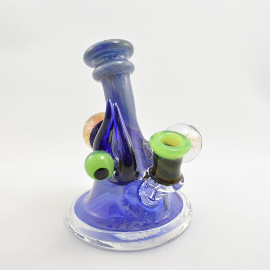 Fully Worked Blue Space Tube
