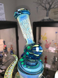 Single Horn Hourglass Fumed Piece