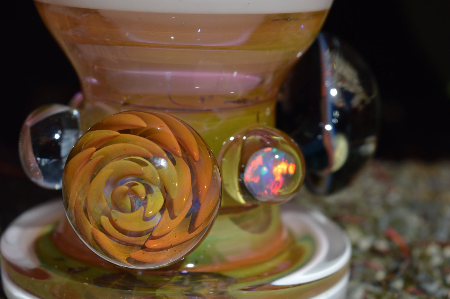 Gold Fume and Bubble Trap Ball Rig