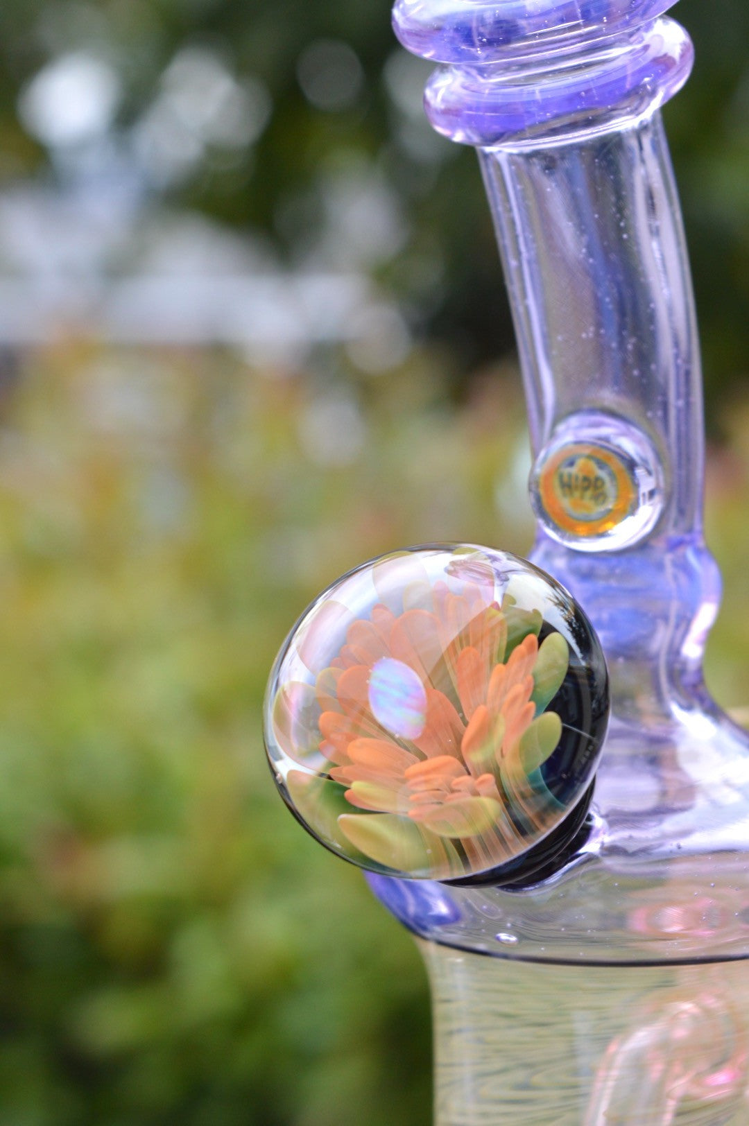 Transparent Purple and Fume Minitube