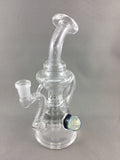 Clear Recycler with Fume Marble