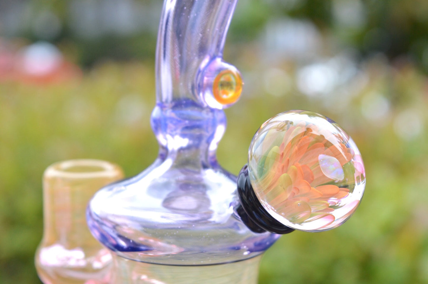 Transparent Purple and Fume Minitube