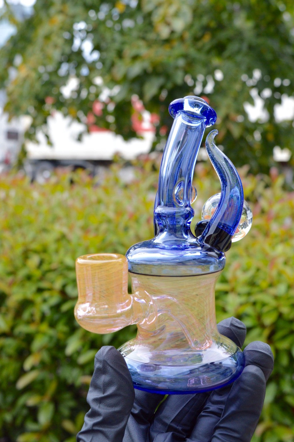 Glowbalt and Blu-V on Fume Mini Tube