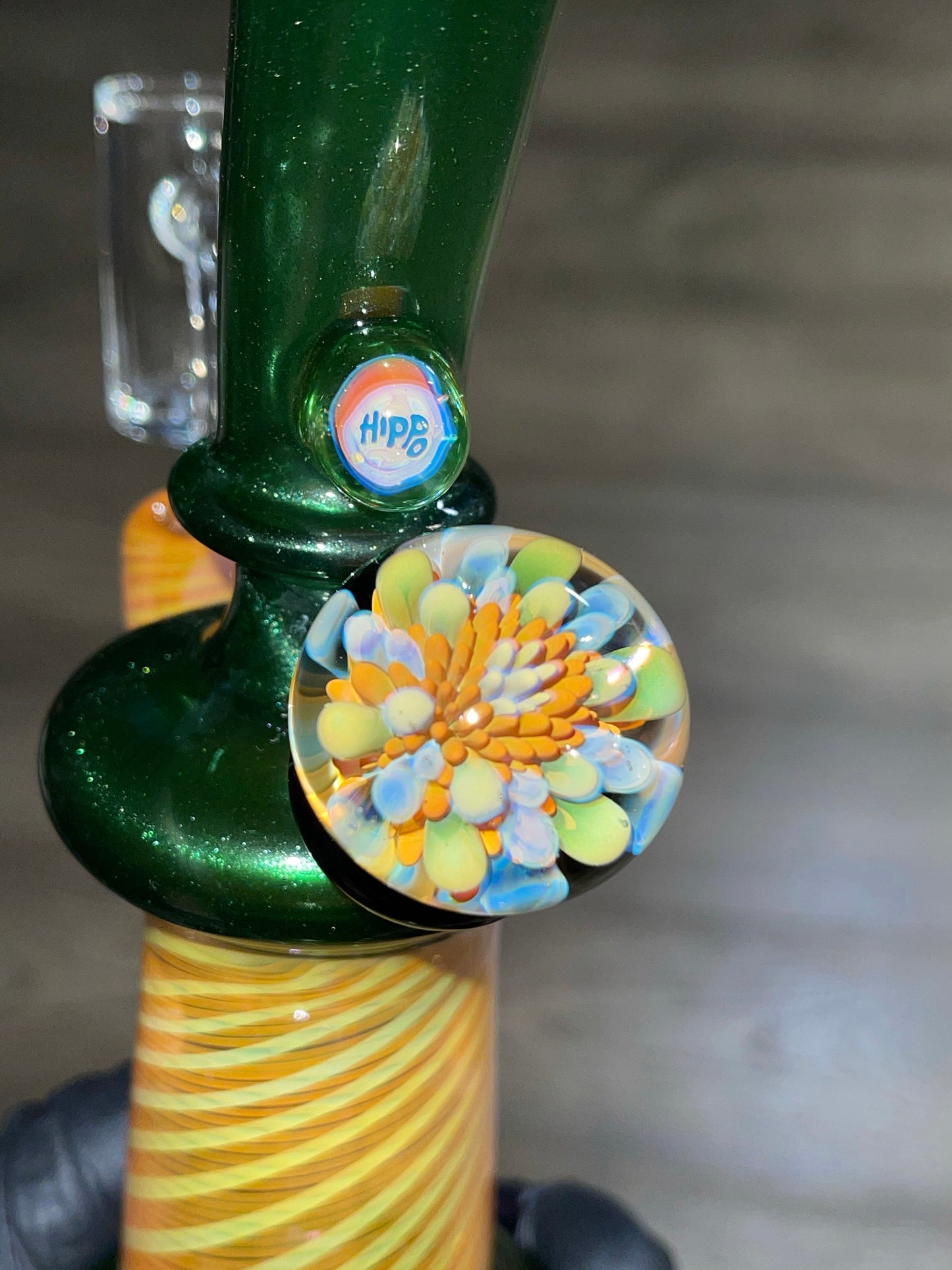 Green Stardust Mini Tube