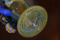Rainbow Ghost Fume Mini Tube with Blue Horns